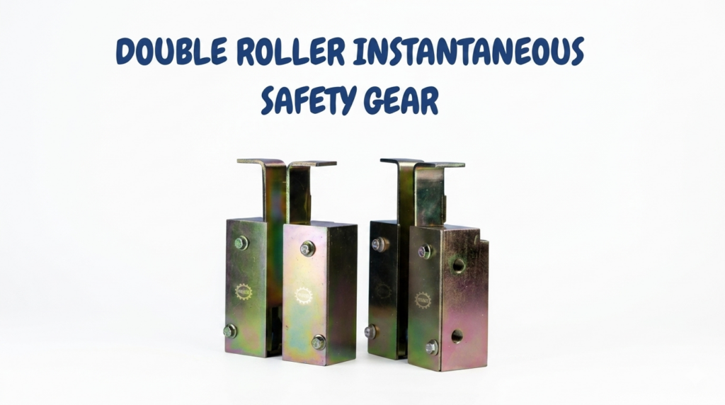 DOUBLE ROLLER INSTANTANEOUS SAFETY GEAR PRO00054 Series