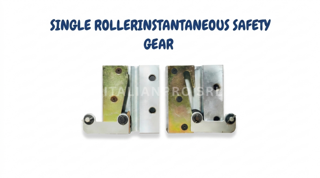 SINGLE ROLLERINSTANTANEOUS SAFETY GEAR PRO00338 Series